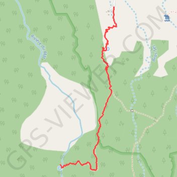 Ilet à Vidot- Source Manouilh GPS track, route, trail