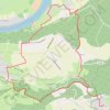 Autour de Caumont GPS track, route, trail