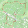 🚴 Trace ,boucle de Parsac GPS track, route, trail