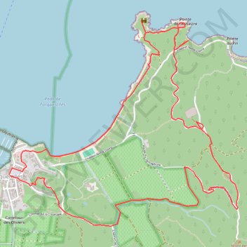 Porquerolles GPS track, route, trail
