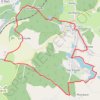 Chemin des collines PDIPR87 GPS track, route, trail