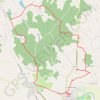 Base VTT Sud Charente - Circuit n°2 GPS track, route, trail