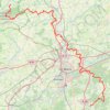 GR36 De Mont-Saint-Jean à Saint Mars-d'Outillé (Sarthe) GPS track, route, trail