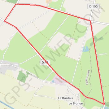 Circuit final 6.700 GPS track, route, trail