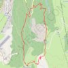 Courchevel Plan du Vah, crête des Gravelles, Praméruel GPS track, route, trail