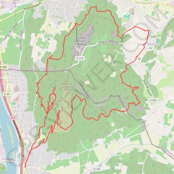 Barry-22km GPS track, route, trail