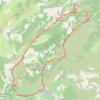 BOUCLE CYCLO N°4 - LES GORGES DE L’HÉRAULT ET LE COL DES LAVAGNES GPS track, route, trail