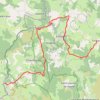 Tour de l'Aubrac - 07 - La Chaldette - Termes GPS track, route, trail