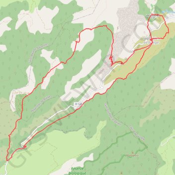 Séranne Pontel GPS track, route, trail