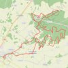 Aulnay 42 kms GPS track, route, trail