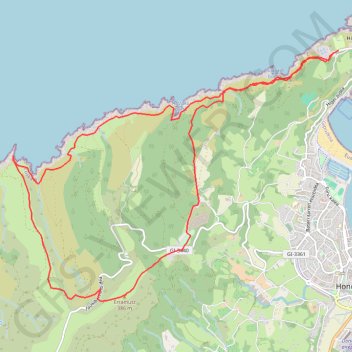 Huentarrabia GPS track, route, trail