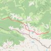 Pyrénées - GR 10 - Eylie - Melles GPS track, route, trail