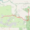 Sequoia National Park - Converse Basin Grove GPS track, route, trail