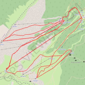Aillon-le-Jeune Cyclisme GPS track, route, trail
