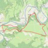 Saujac - Cajarc GPS track, route, trail