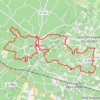 Autour de Saint Emilion GPS track, route, trail