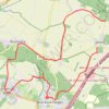 Autour de Janvry GPS track, route, trail