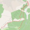Fontaine du Vallon GPS track, route, trail