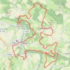 La 1000D Suisse Normande Trail - La 1000 D+ GPS track, route, trail