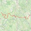 Jour 2 Auvergne Salers à Le Puy-en-Velay GPS track, route, trail