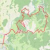 Chamberet, Combe d'Enval GPS track, route, trail