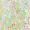 Randonnée "Le Tour de la Tête de Chien" depuis La Turbie GPS track, route, trail