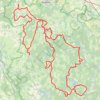 Morvan2(samedi) GPS track, route, trail