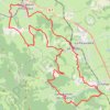 Le Crozet, Changy, Saint-Bonnet-des-Quarts, Saint-Pierre-Laval, Saint-Martin-d'Estréaux, Bois de Jars, Le Crozet GPS track, route, trail