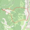 GRAND VEYMONT par la face Nord GPS track, route, trail