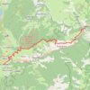 Descente du Petit Train Jaune GPS track, route, trail