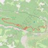 Trois becs saou GPS track, route, trail