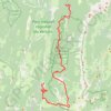 Tour du Vercors jour 4 GPS track, route, trail