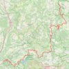 Transverdon GPS track, route, trail