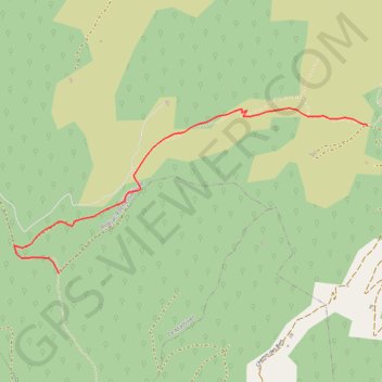 Chapelle Lacham GPS track, route, trail