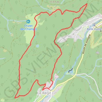 2023-02-06 Jean d'Zoure Rouge Feignes Champis 7 km GPS track, route, trail
