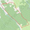 Boucle de la Pierre Blanche GPS track, route, trail