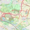 Run from Skelton Lake to Hollinthorpe and back via the north of Swillington GPS track, route, trail