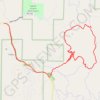 Poker Chip and Mahogany loop in the Cibola National Forest GPS track, route, trail