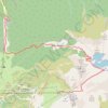 Croix de Chamrousse par les Lacs Roberts GPS track, route, trail