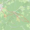 Tour des roches de peyrhomme GPS track, route, trail