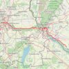 Vienna to Budapest - Matthieu Packing Bike Tour - Day 1 GPS track, route, trail
