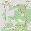 Valbonne ouest GPS track, route, trail