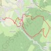 Parcours du 25/01/2022 16h42 GPS track, route, trail