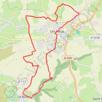Les Pieux (50340) GPS track, route, trail